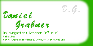 daniel grabner business card